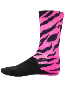 rnnr Marathon Crew Socks Pink Tiger