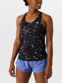 rabbit Women's Go Time Stretch Limo Splatter Singlet