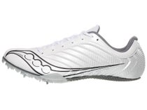 Saucony Spitfire 5 Spikes Unisex White/Carbon