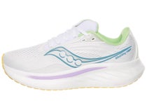 Saucony Ride 18 Women's Shoes White/Verbena