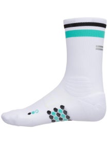 SHYU Racing Half Crew Socks White/Jade/Black
