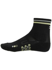 SHYU Racing Quarter Crew Socks Black/Olive/Smoke