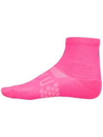 SHYU Racing Quarter Crew Socks Pink/Pink/Pink
