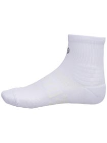 SHYU Racing Quarter Crew Socks White/White/White