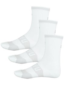 SHYU Training Half Crew Socks 3-Pack White