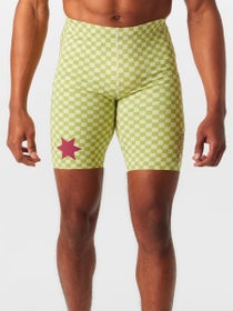Saysky Men's Checker Combat+ 9" Short Tight