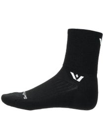 Swiftwick Pursuit Four Quarter Crew Socks Black