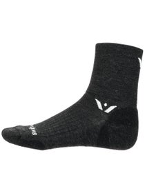 Swiftwick Pursuit Four Quarter Crew Socks Coal