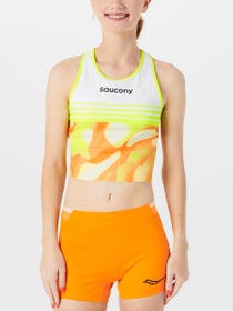 Saucony Women's Elite Crop Top Print
