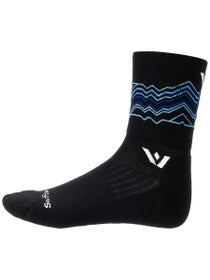 Swiftwick Pursuit Four Quarter Crew Socks Mountains