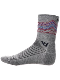 Swiftwick Pursuit Four Quarter Crew Socks Mountains