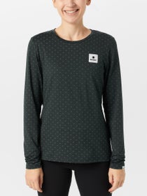 Saysky Women's Reflective Polka Pace Long Sleeve
