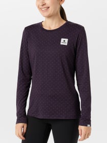Saysky Women's Reflective Polka Pace Long Sleeve