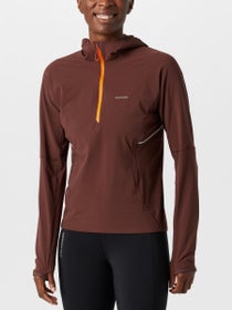 Salomon Women's Sense Aero Hybrid Hooded Half Zip