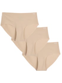 Under Armour Women's Pure Stretch No Show Hipster - 3PK