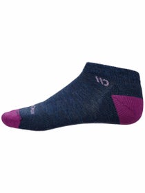 Wide Open Women's Solid Cushion No Show Socks