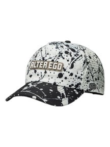 Alter Ego Traveler Splash Hat Mono Paint Splatter