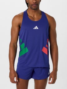 adidas Men's Adizero All Time Classics Run Singlet