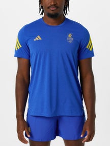 adidas Men's Boston Marathon 2026 Short Sleeve Print