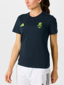 adidas Women's Boston Marathon 2026 Map Short Sleeve
