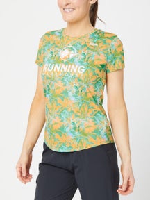 BOA Women's Running Warehouse Short Sleeve Floral