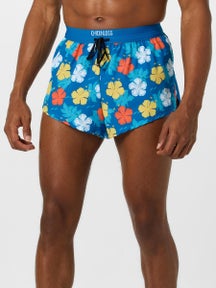 ChicknLegs Men's Hawaiian 2" DS Split Short