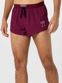 ChicknLegs Men's Maroon 2" DS Split Short