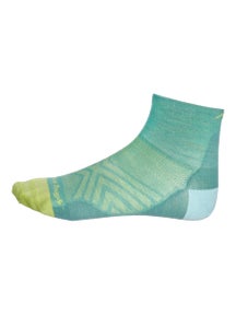 Darn Tough Women's Run 1/4 Ultra-Light Socks Aqua