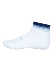 Feetures HP Max Cushion Stacked Quarter Socks