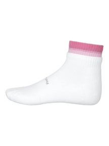 Feetures HP Max Cushion Stacked Quarter Socks