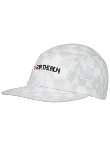 For the Run LFG White Checkered Hat