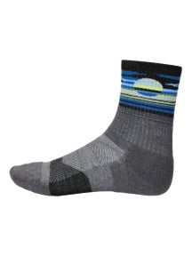 Feetures Trail Max Cushion Mini Crew Socks Cloud Veil