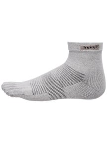 Injinji Run Lightweight Mini-Crew Toesocks Gray