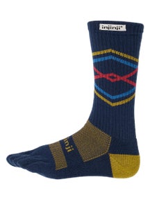 Injinji Trail Midweight Crew Toesocks Denim