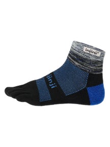 Injinji Trail Midweight Mini-Crew Toesocks Storm