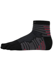 Injinji Ultra Run Mini-Crew Toesocks Onyx