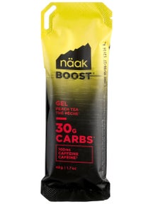 Naak Boost Energy Gel 12-Pack Peach Tea