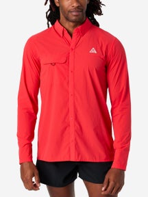 Nike Men's ACG Aireez Button-Up Long Sleeve Top