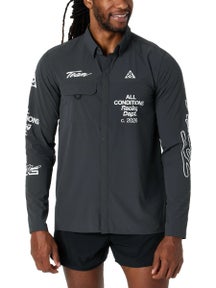 Nike Men's ACG Aireez Button-Up Long Sleeve Top GFX