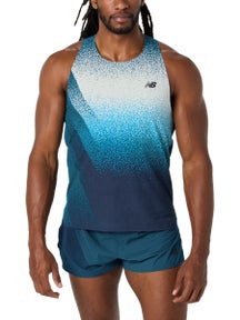 New Balance Men's Race Day Ultra Light Printed Singlet