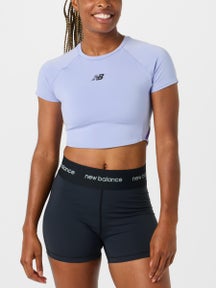 New Balance Women's Fast Days Fitted Crop T-Shirt