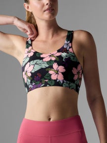 rabbit Hibiscus Floral Pocket Sports Bra