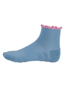 rabbit Light Cushion Ruffle Quarter Socks