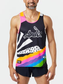 rnnr Men's All Out Singlet Jungalow