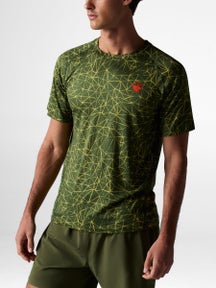rabbit Men's EZ Tee Perf Trail Print Short Sleeve