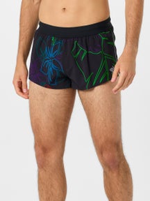 rabbit Men's Sunset Splitz 2" Short Tropical Neon