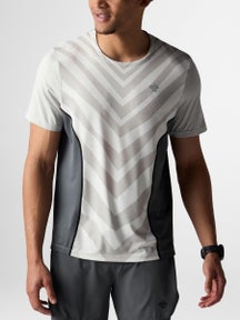 rabbit Men's Gray Zebra Tempo Short Sleeve