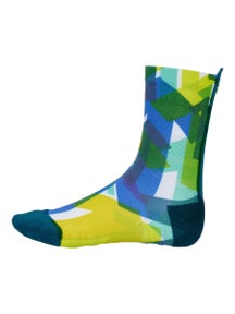 rabbit Light Cushion Mini Crew Socks Blue Arrow