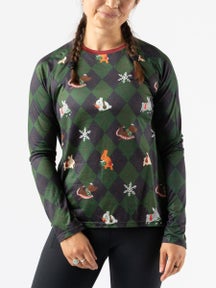 rabbit Women's Holiday EZ Tee Long Sleeve