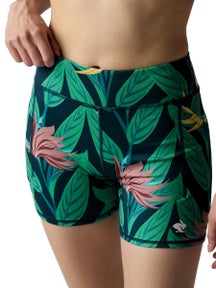 rabbit Women's Paradise Floral Speed Leggy 4" Short
